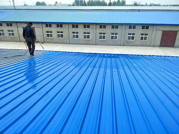 通榆 彩钢瓦喷漆翻新工业厂房、仓库